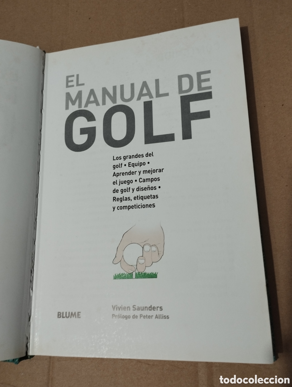 Libros de segunda mano: EL MANUAL DE GOLF (VIVIEN SAUNDERS) - Foto 2