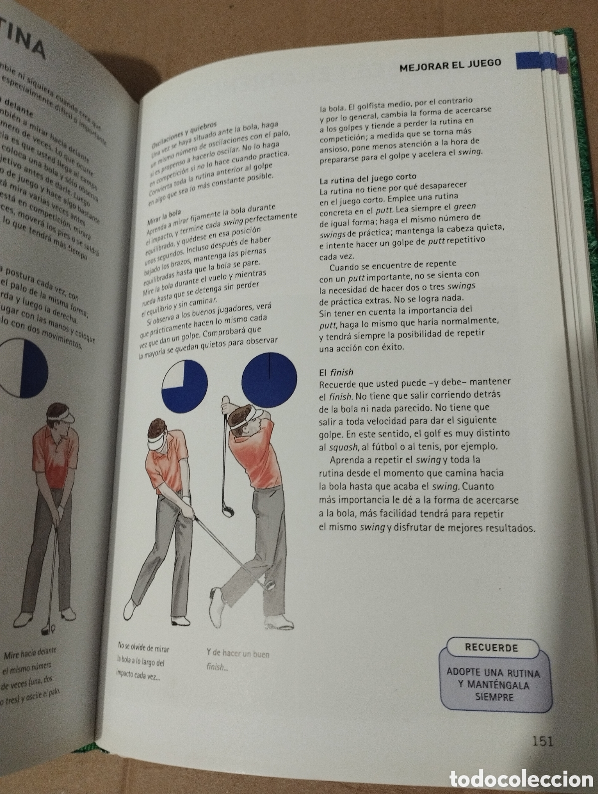 Libros de segunda mano: EL MANUAL DE GOLF (VIVIEN SAUNDERS) - Foto 9