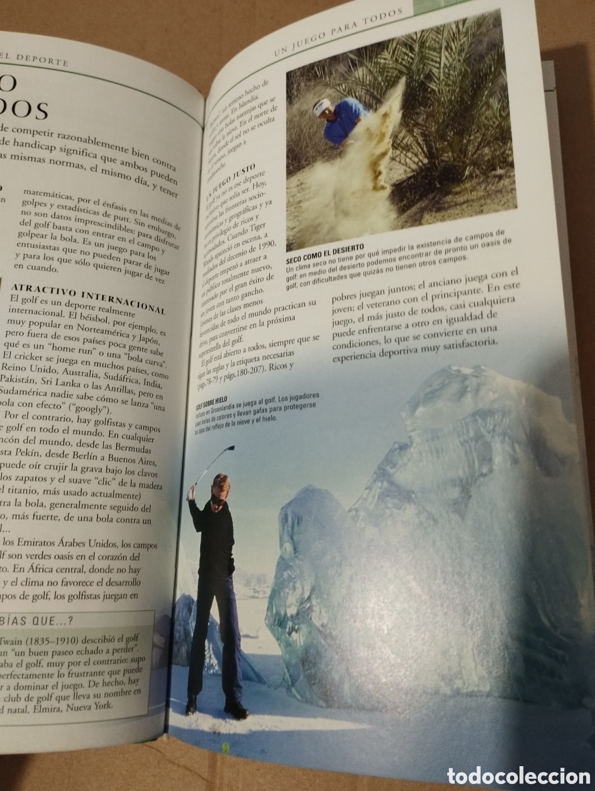 Libros de segunda mano: GOLF. GU&Iacute;AS VISUALES ESPASA - Foto 16
