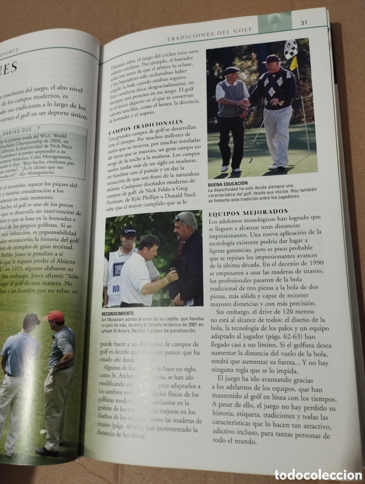 Libros de segunda mano: GOLF. GU&Iacute;AS VISUALES ESPASA - Foto 18