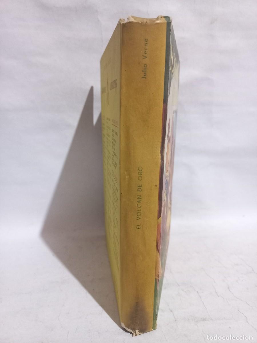 Libros de segunda mano: Julio Verne - El Volcan de Oro - 1952 - Foto 2