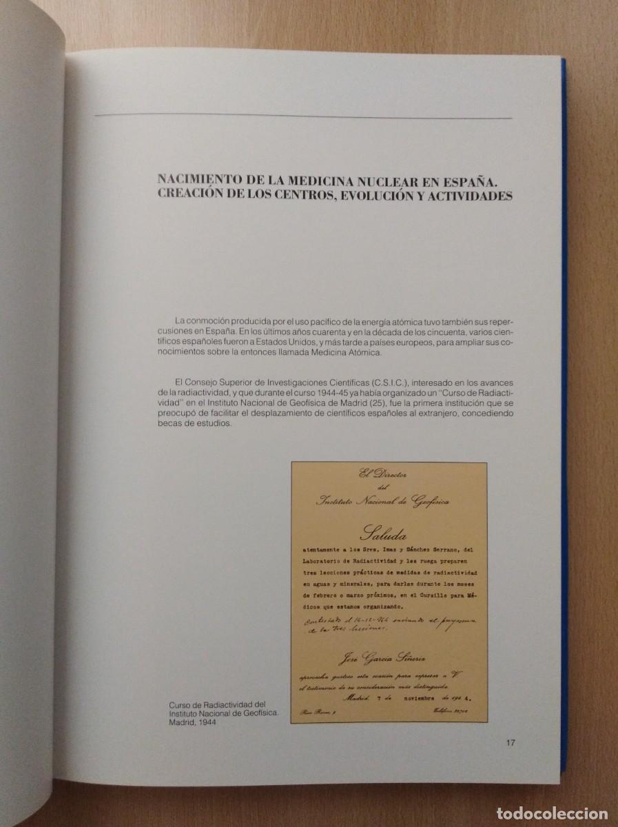 Libros de segunda mano: HISTORIA DE LA MEDICINA NUCLEAR EN ESPA&Ntilde;A. Manuel Castell - Foto 9