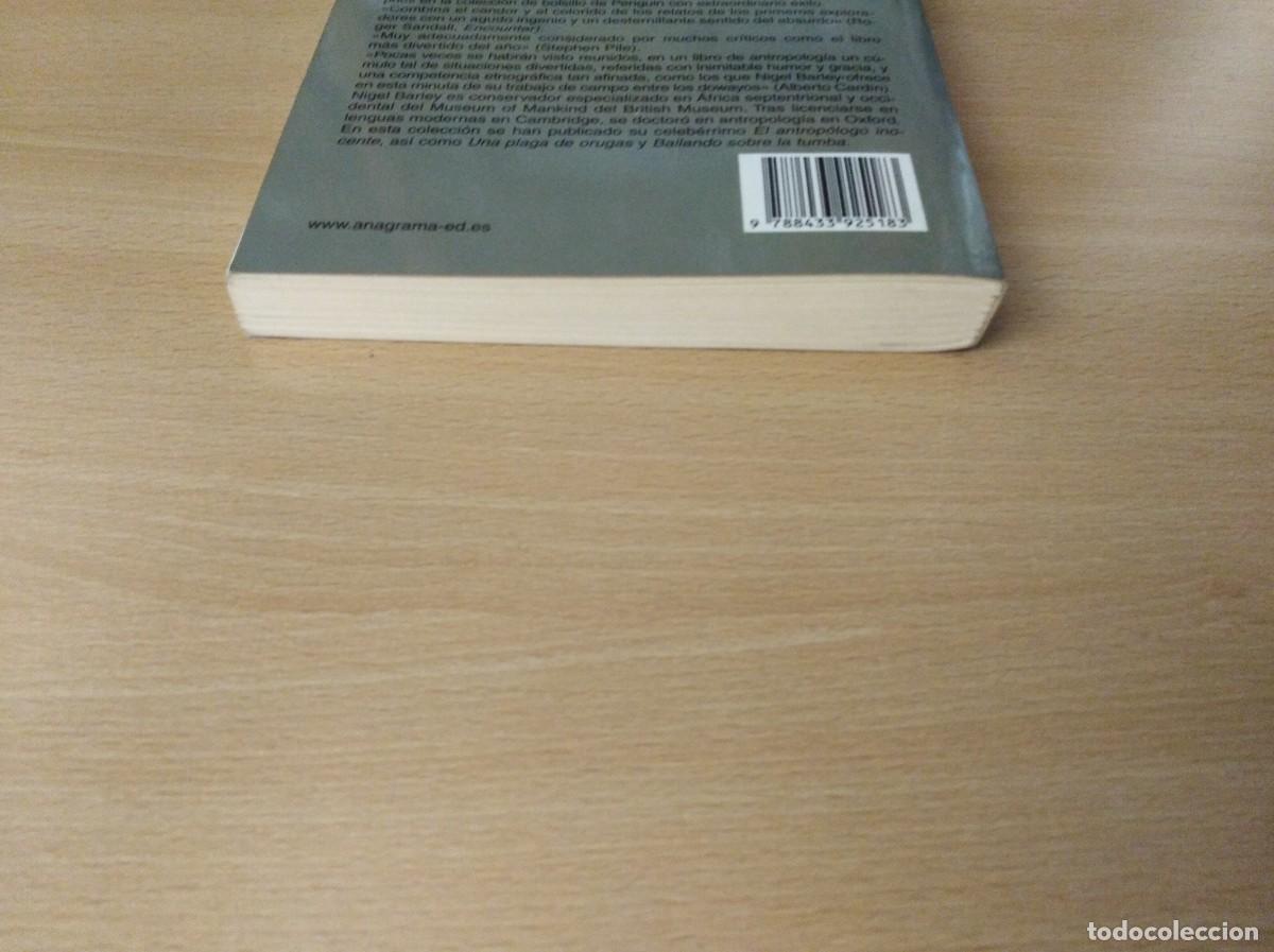 Libros de segunda mano: EL ANTROP&Oacute;LOGO INOCENTE. Nigel Barley - Foto 8