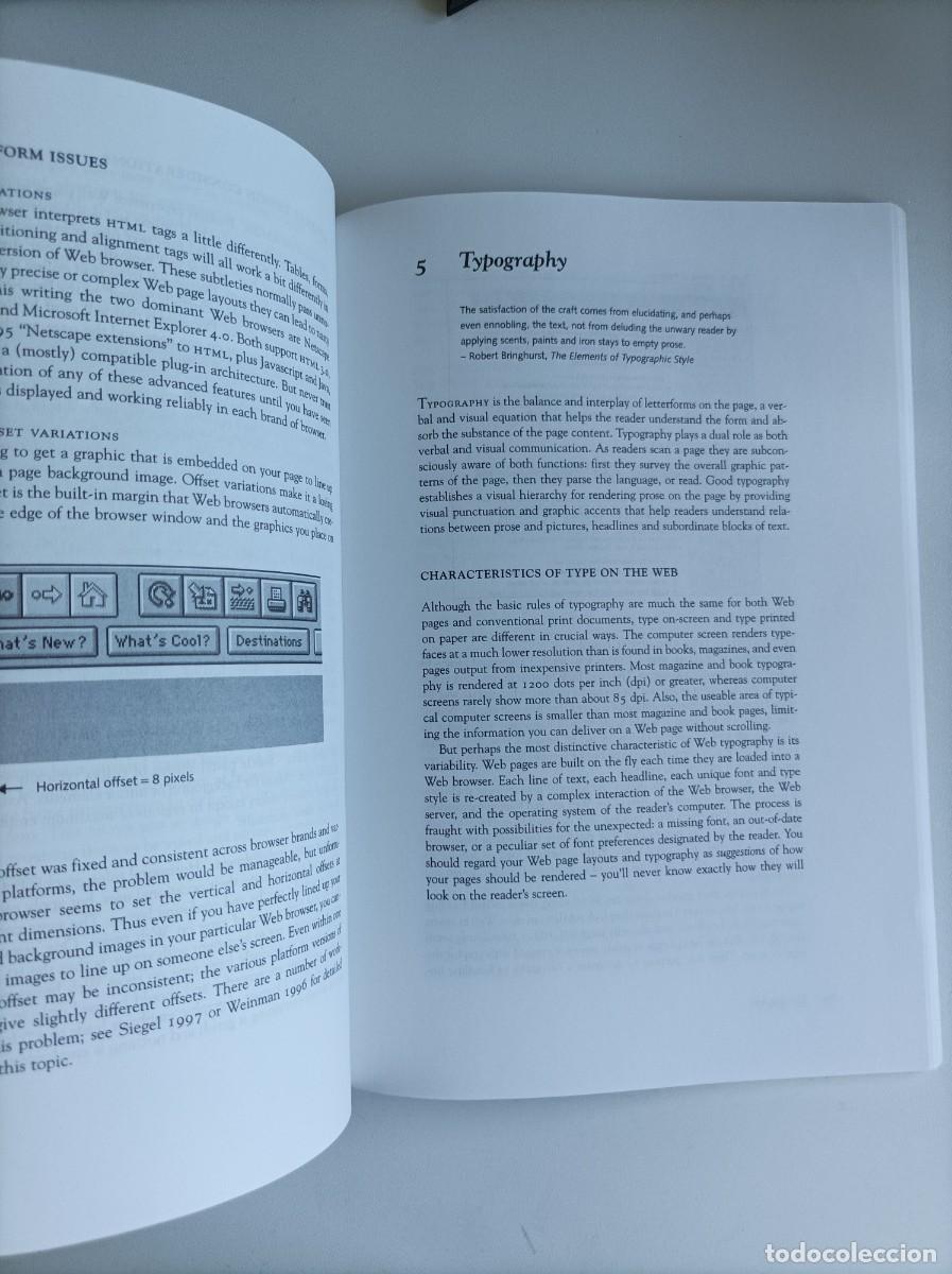 Libros de segunda mano: Vintage, Web Style Guide, Lynch, Horton, Yale University - Foto 3