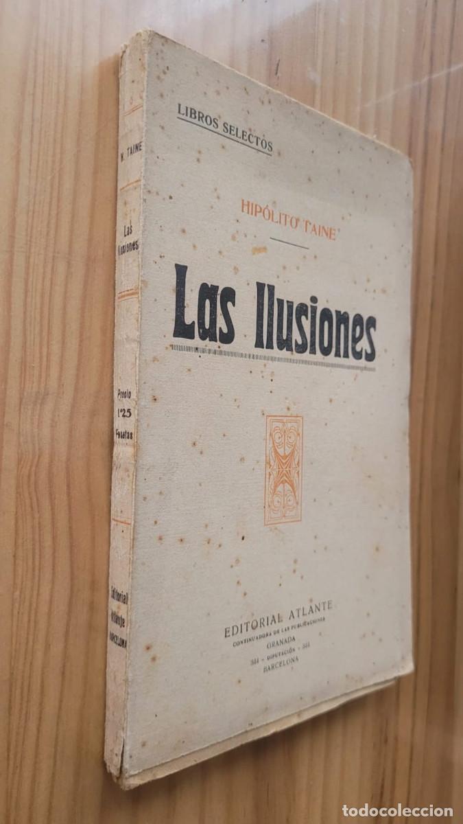 Libros de segunda mano: LAS ILUSIONES - TAINE, HIPOLITO - Foto 1