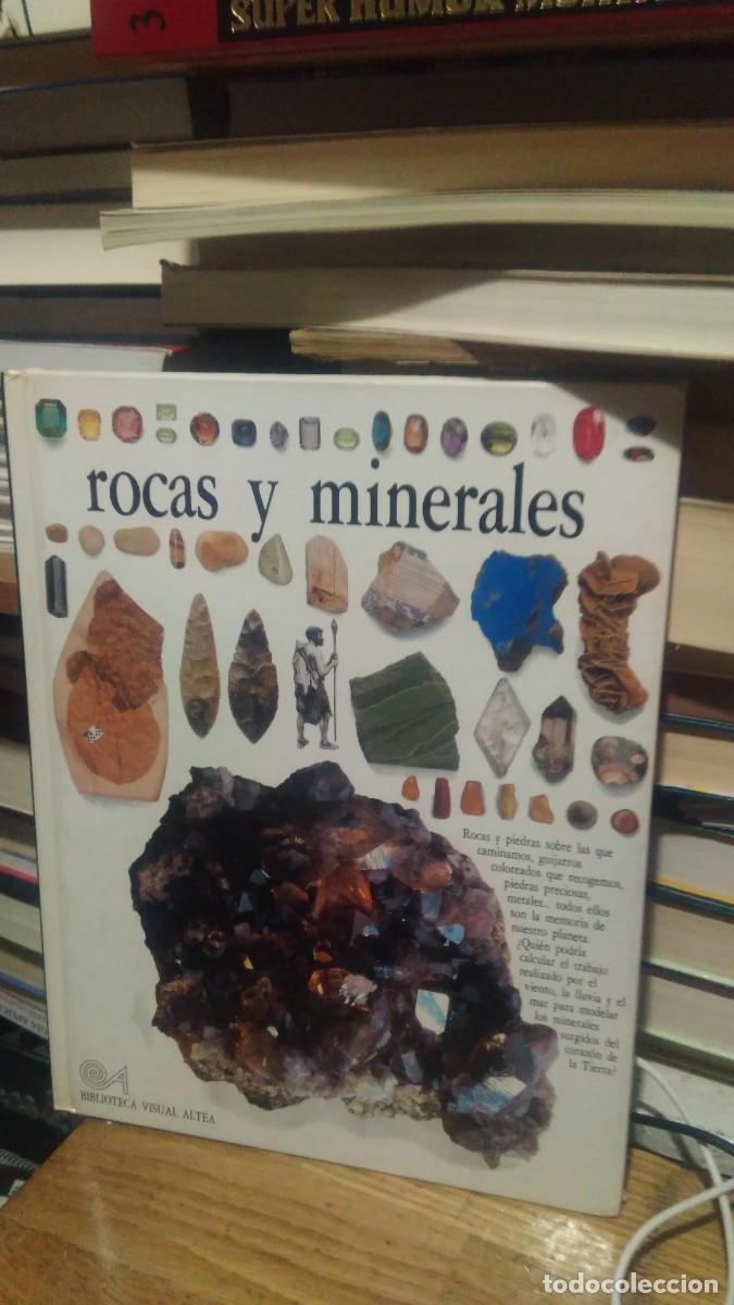 Libros de segunda mano: ROCAS Y MINERALES, BIBLIOTECA VISUAL ALTEA - Foto 1