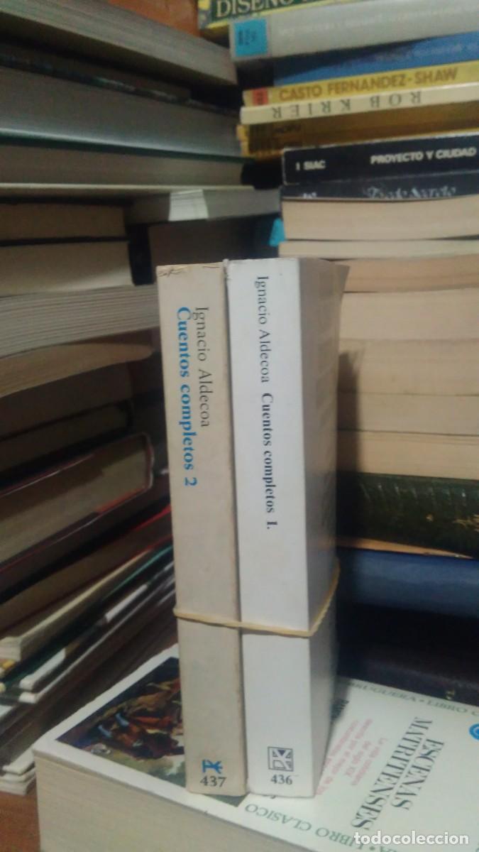 Libros de segunda mano: CUENTOS COMPLETAS, IGNACIO ALDECOA, ED. ALIANZA TOMO I-II - Foto 2