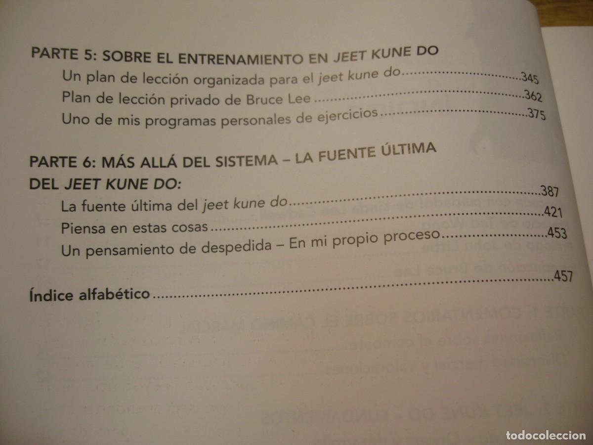 Libros de segunda mano: BRUCE LEE. JEET KUNE DO. EDITORIAL PAIDOTRIBO. 2007. - Foto 7