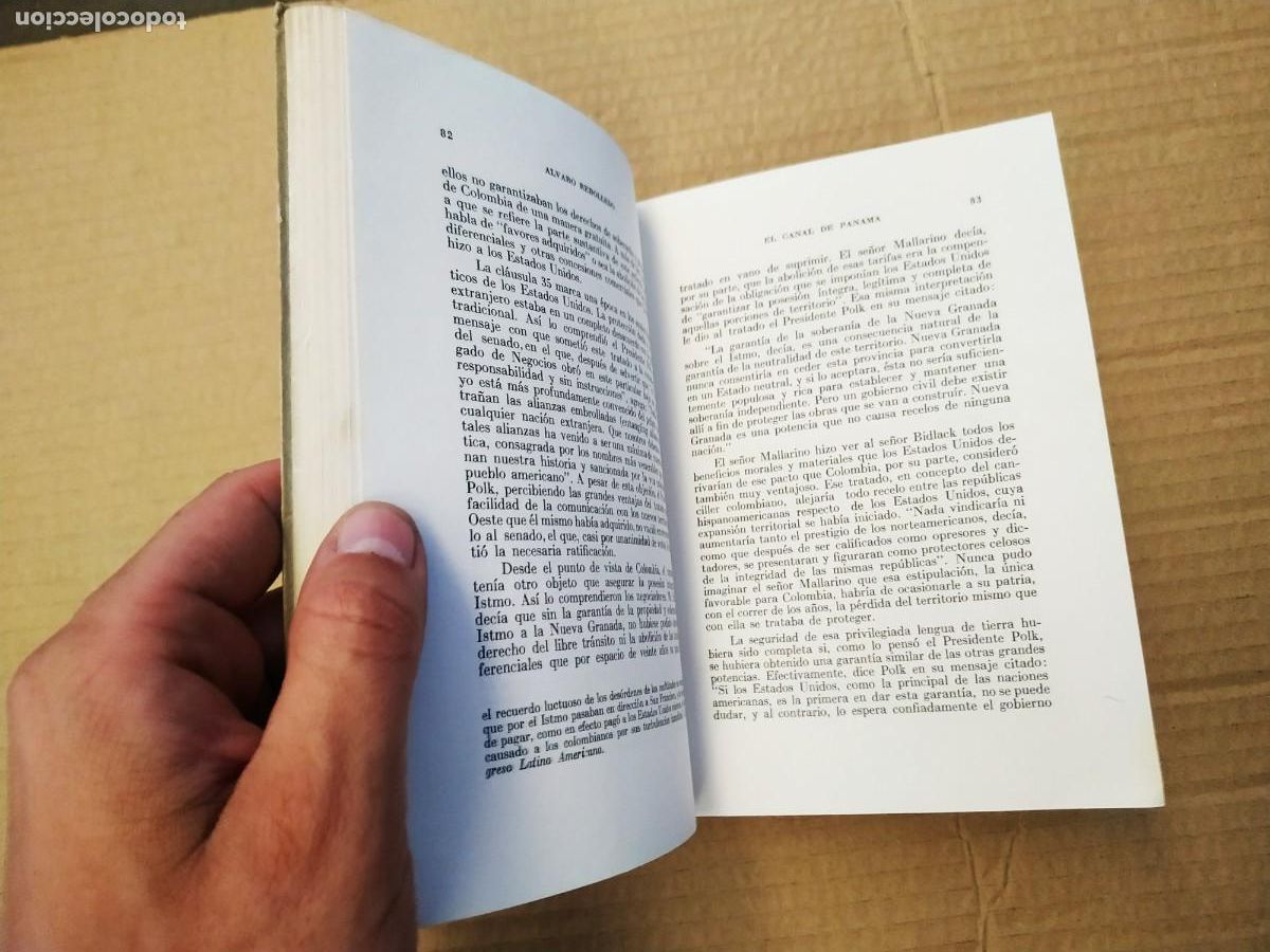 Libros de segunda mano: El canal de Panam&aacute; - &Aacute;lvaro Rebolledo - Foto 6