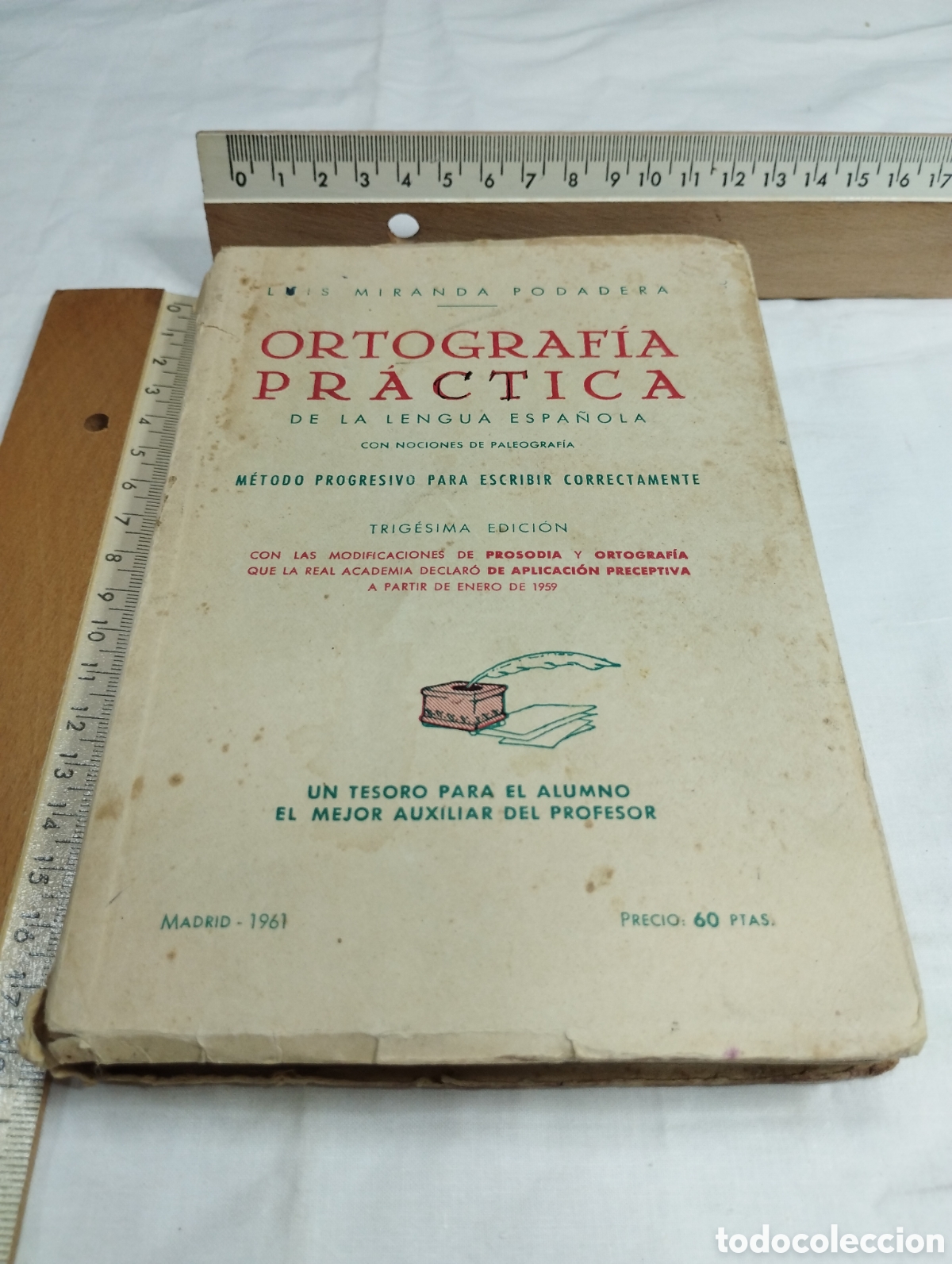Libros de segunda mano: Ortograf&iacute;a pr&aacute;ctica. Luis Miranda, 1961 KKB - Foto 1