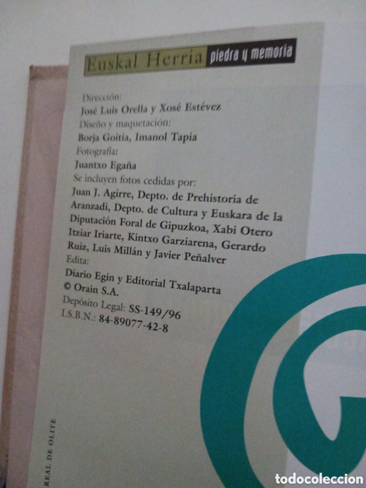 Libros de segunda mano: Euskal Herria piedra y memoria 1996 - Foto 4