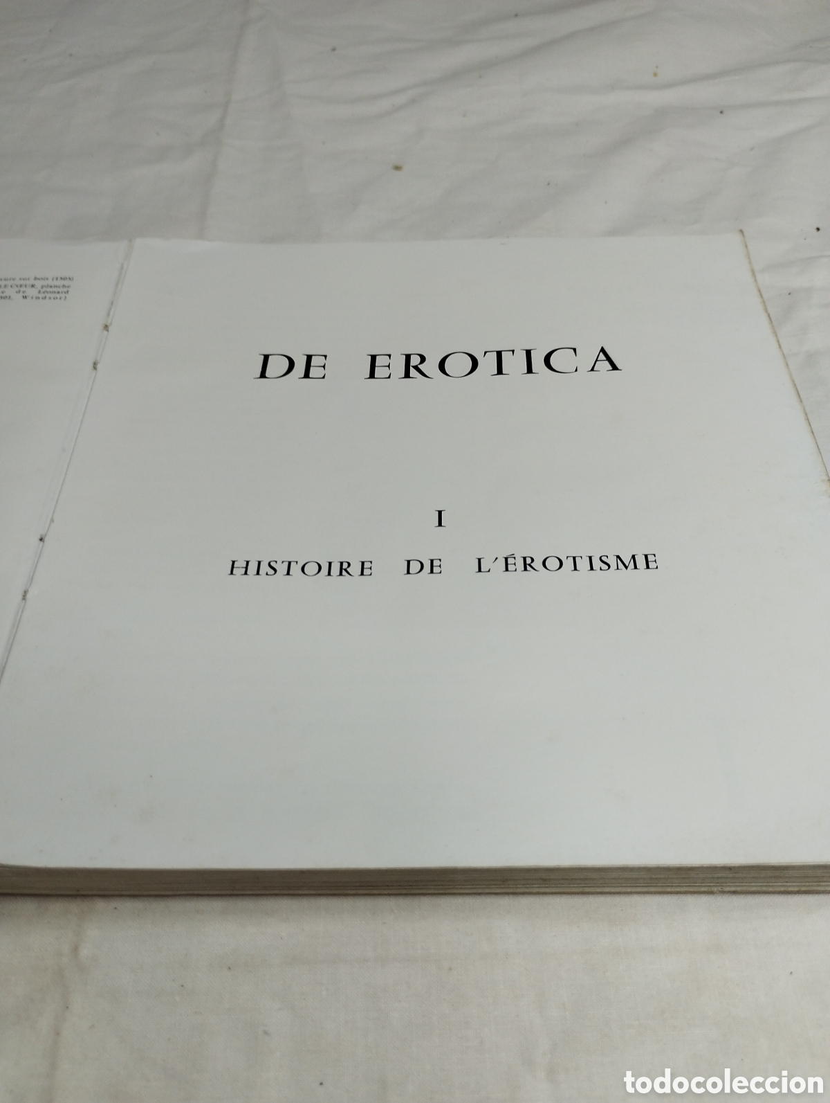 Libros de segunda mano: Historie de L&eacute;rotisme. Lo Duca, 1959 KKB - Foto 3