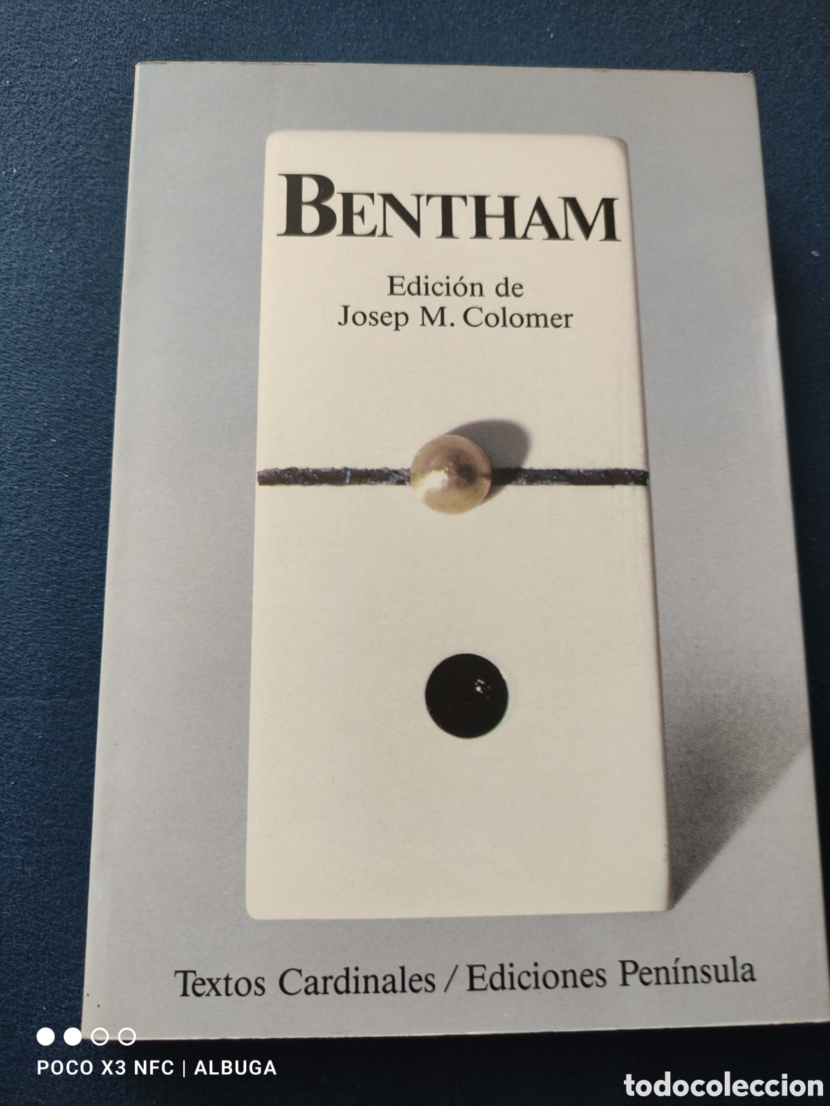 Libros de segunda mano: Bentham, edici&oacute;n de Josep M. Colomer. - Foto 1