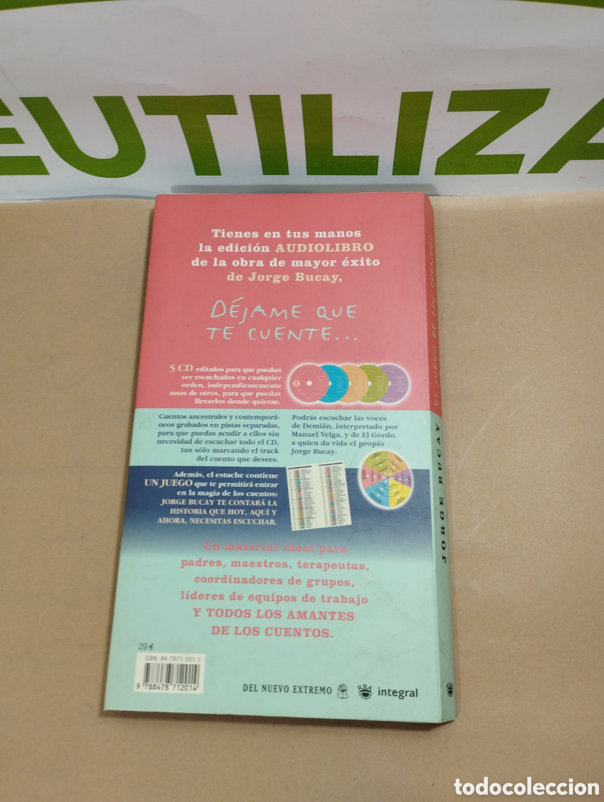 Libros de segunda mano: El juego de los cuentos. Jorge Bucay. Integral. - Foto 2