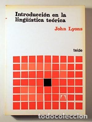 Libros de segunda mano: introducci&oacute;n en la ling&uuml;&iacute;stica te&oacute;rica - John Lyons - Foto 1
