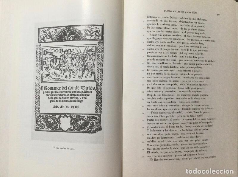 Libros de segunda mano: ROMANCES DE TEMA OIDESICO. 3 TOMOS. CATAL&Aacute;N, D.. Gredos. 1969. - Foto 3
