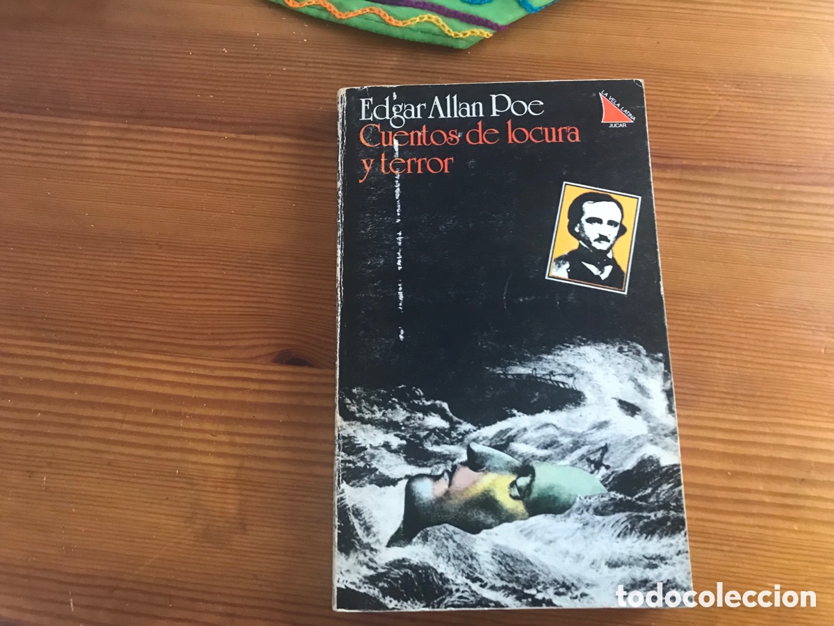 Libros de segunda mano: Cuentos de locura y terror. Edgar Allan Poe. J&uacute;car - Foto 1