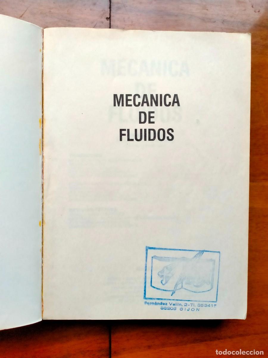 Libros de segunda mano: Mec&aacute;nica de fluidos. McGraw Hill - Foto 2