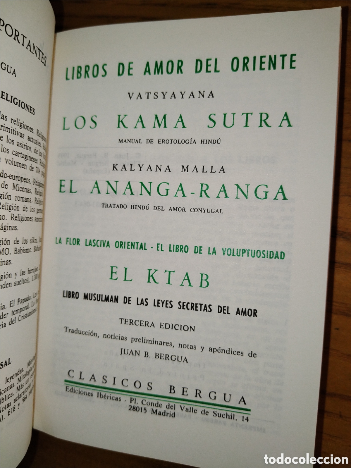 Libros de segunda mano: Libros de amor del Oriente. - Foto 2