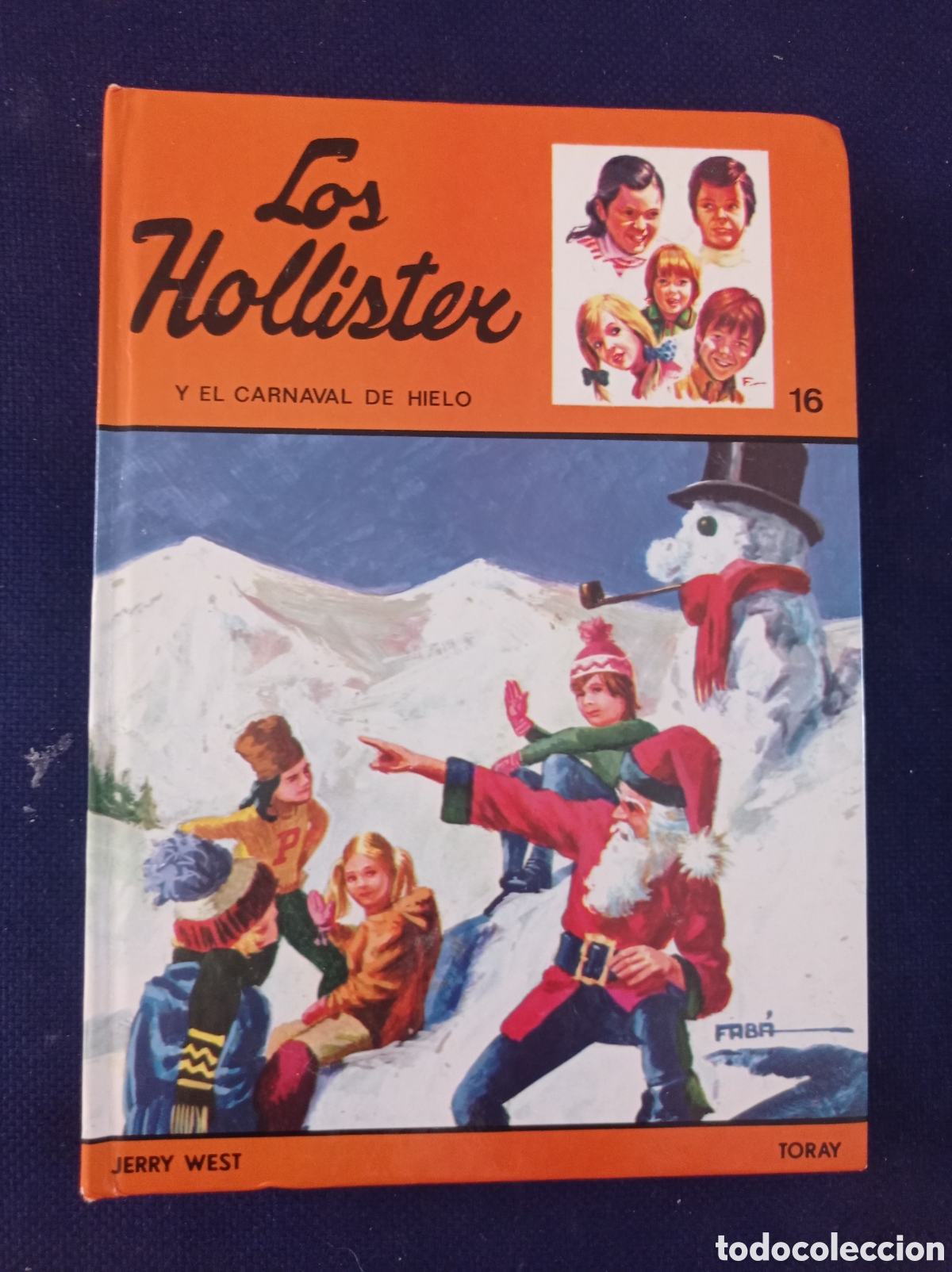Libros de segunda mano: LOS HOLLISTER Y EL CARNAVAL DE HIELO, EDICIONES TORAY, ESTADO ACEPTABLE - Foto 1