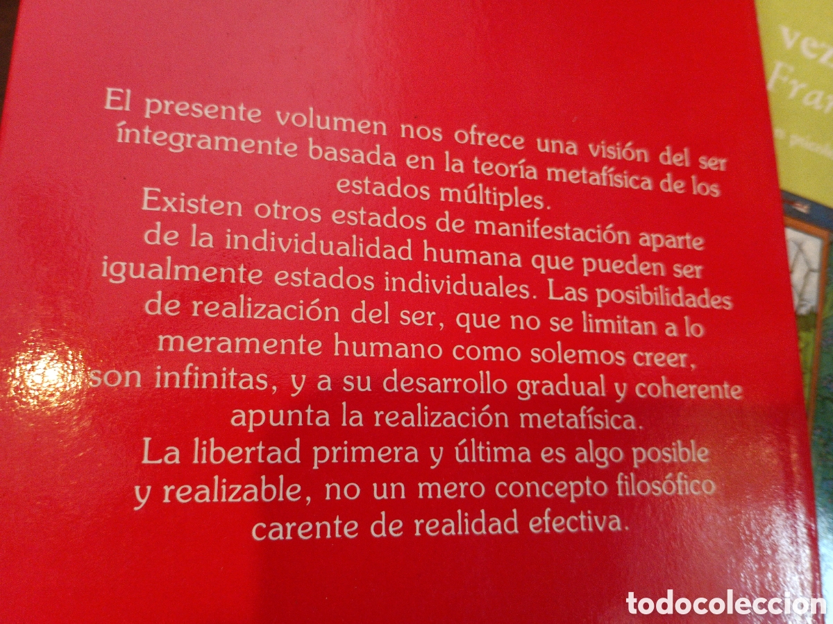 Libros de segunda mano: LOS ESTADOS MULTIPLES DEL SER. GUENON, RENE. OBELISCO, 1987 - Foto 2