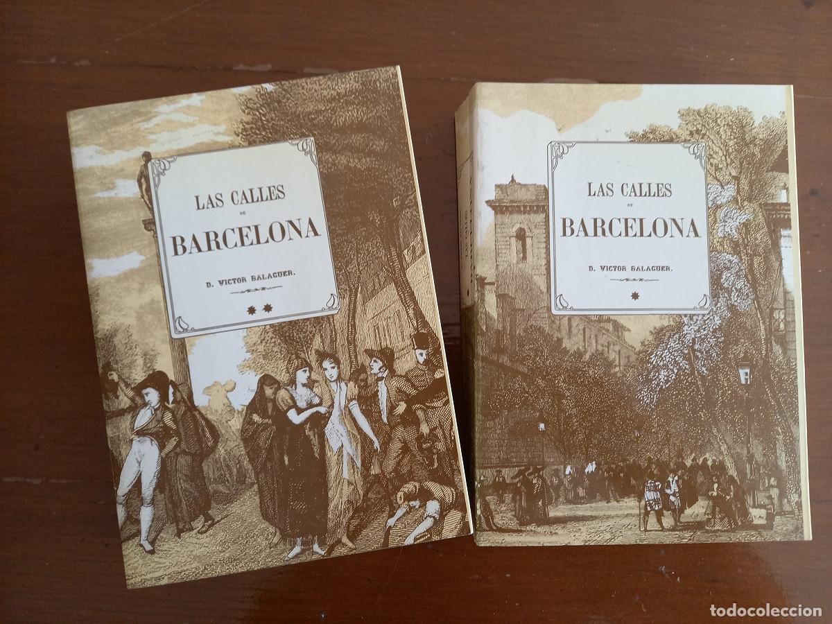 Libros de segunda mano: LAS CALLES DE BARCELONA. VICTOR BALAGUER. - Foto 1