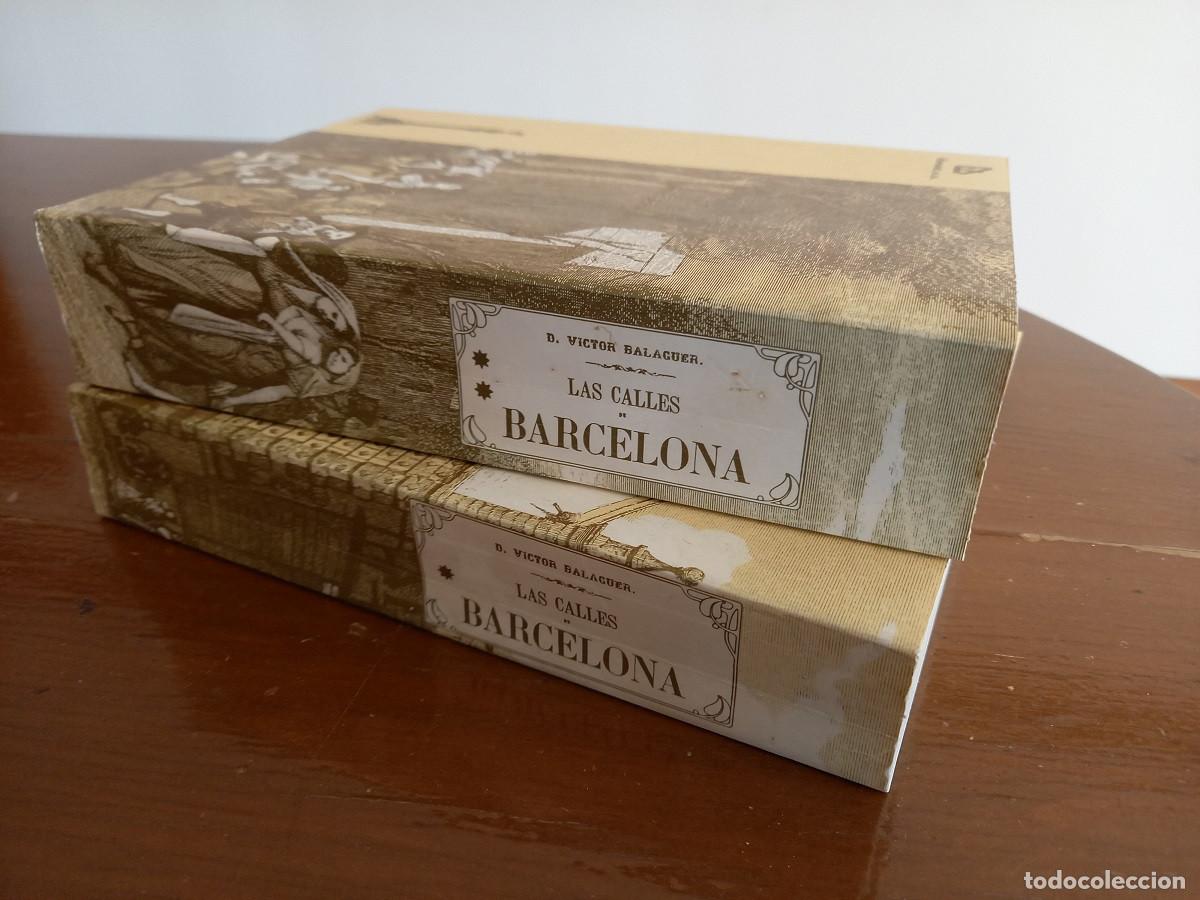 Libros de segunda mano: LAS CALLES DE BARCELONA. VICTOR BALAGUER. - Foto 2