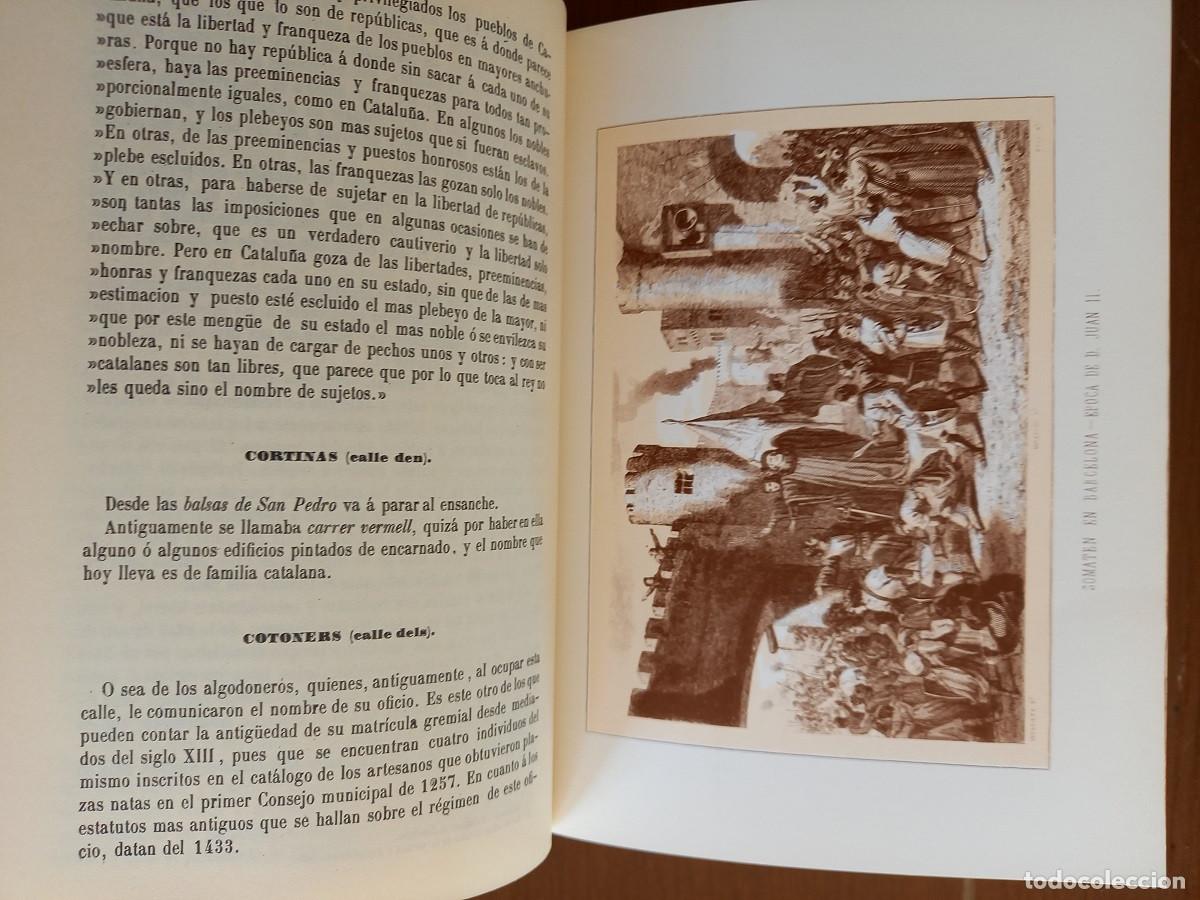 Libros de segunda mano: LAS CALLES DE BARCELONA. VICTOR BALAGUER. - Foto 7