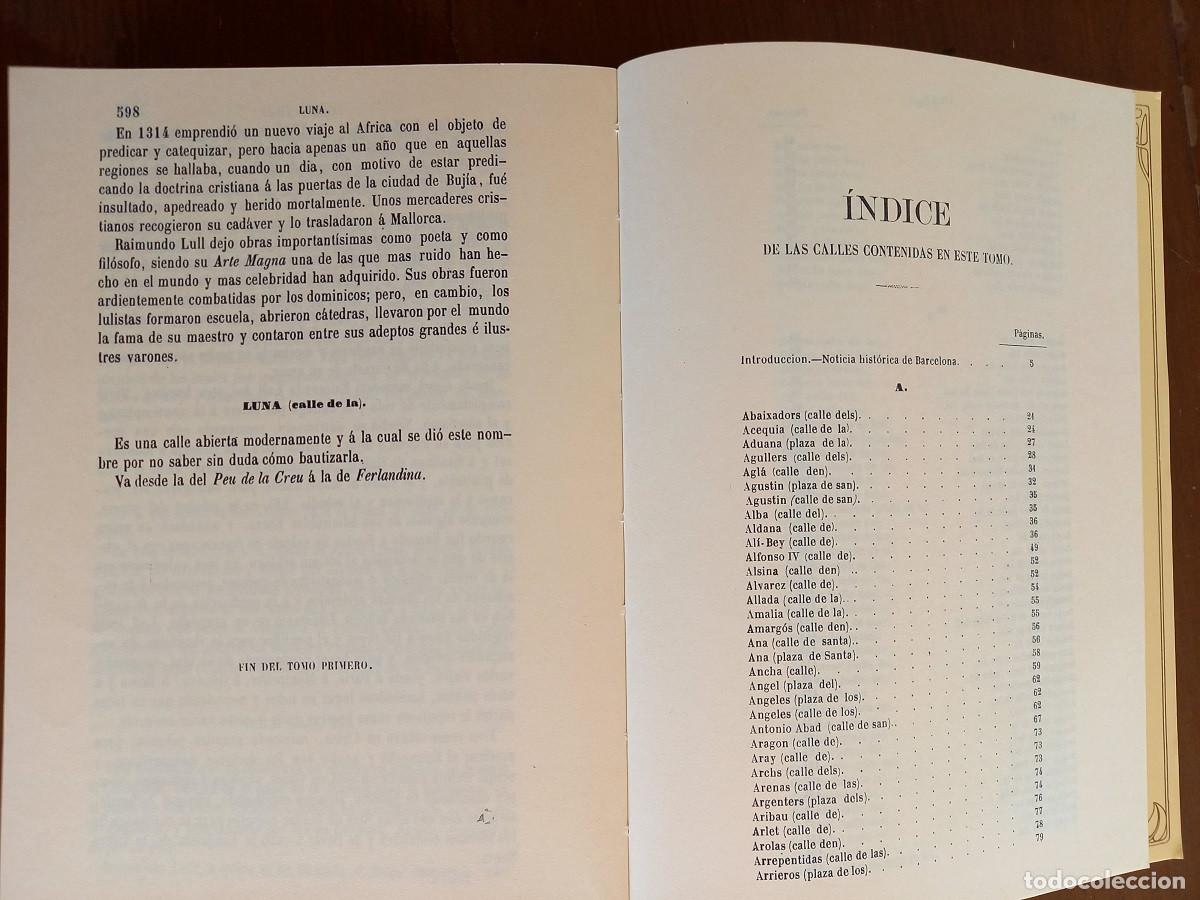Libros de segunda mano: LAS CALLES DE BARCELONA. VICTOR BALAGUER. - Foto 9