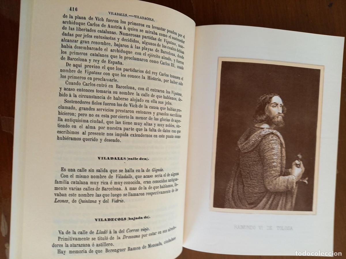 Libros de segunda mano: LAS CALLES DE BARCELONA. VICTOR BALAGUER. - Foto 15