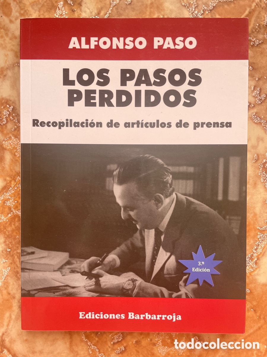 Libros de segunda mano: Los pasos perdidos, de Alfonso Paso. - Foto 1