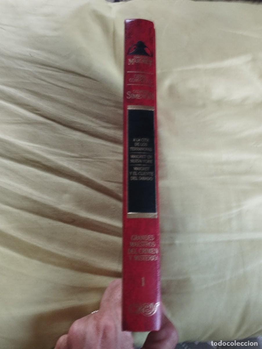 Libros de segunda mano: Libro obras completas del Comisario Maugret - Foto 4