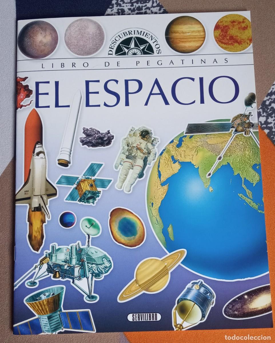 Libros de segunda mano: Libro de Pegatinas El Espacio Ediciones Servilibro - Foto 1
