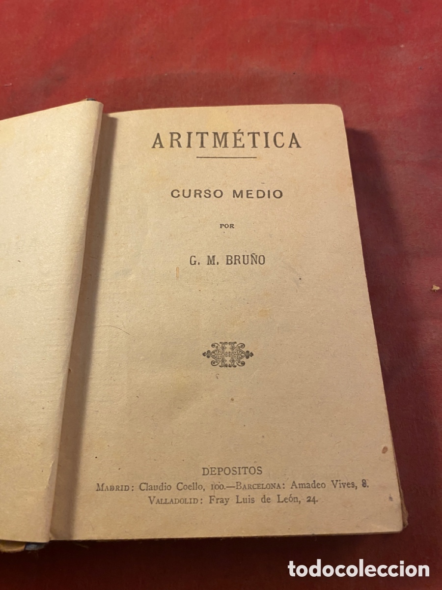 Libros de segunda mano: ARITM&Eacute;TICA curso medio - Foto 2