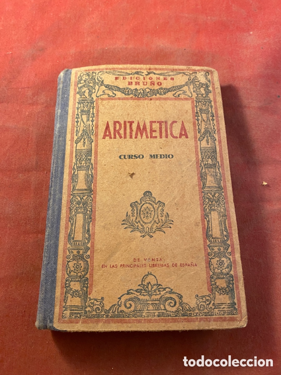 Libros de segunda mano: ARITM&Eacute;TICA curso medio - Foto 1