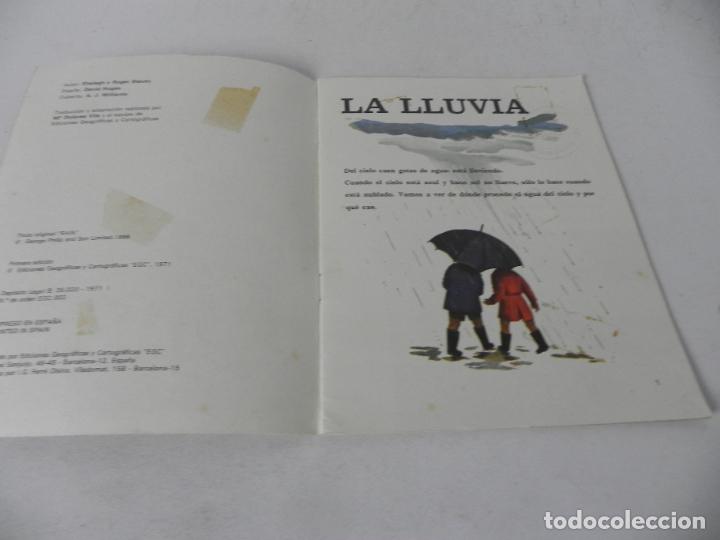 Libros de segunda mano: LA LLUVIA (SHELAGH Y ROGER STACEY) BIBLIOTECA DE CONOCIMIENTOS BASICOS -1971 1&ordf; EDICI&Oacute;N - Foto 3