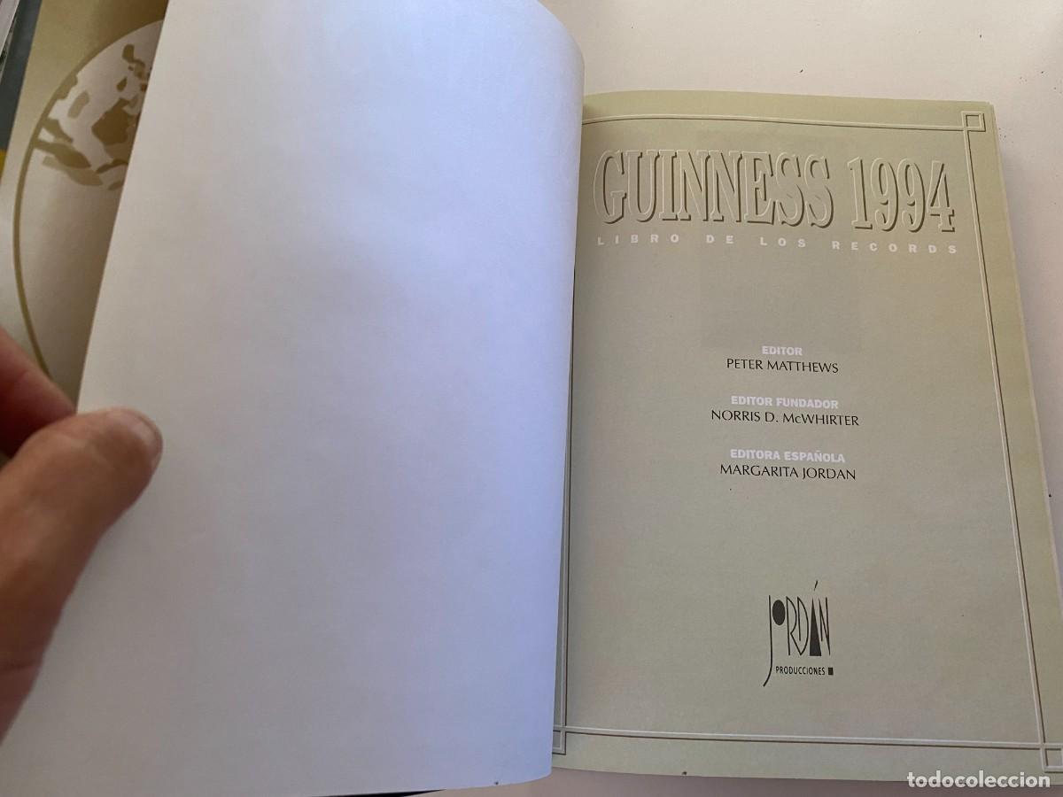Libros de segunda mano: LIBRO GUINNESS DE LOS R&Eacute;CORDS 1994 - NUEVO - Foto 3
