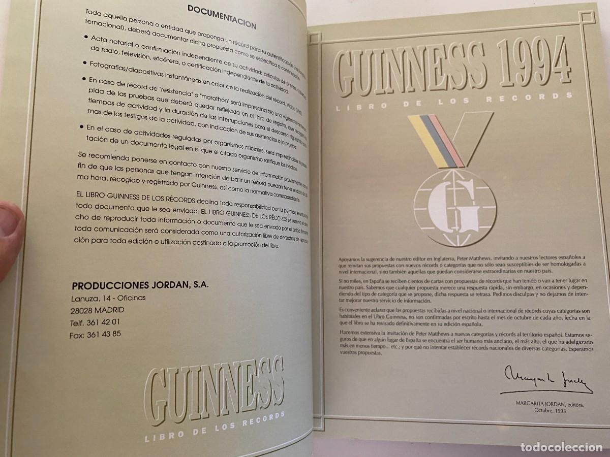Libros de segunda mano: LIBRO GUINNESS DE LOS R&Eacute;CORDS 1994 - NUEVO - Foto 5