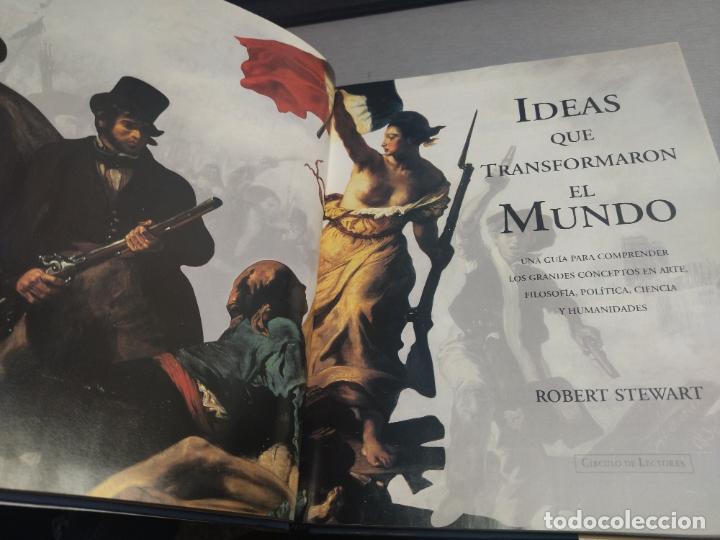Libros de segunda mano: IDEAS QUE TRANSFORMARON EL MUNDO / ROBERT STEWART / C&Iacute;RCULO DE LECTORES - Foto 2