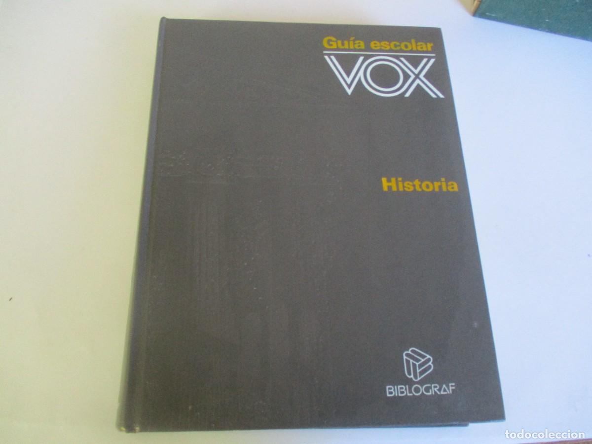 Libros de segunda mano: GU&Iacute;A ESCOLAR VOX Historia W20601 - Foto 1