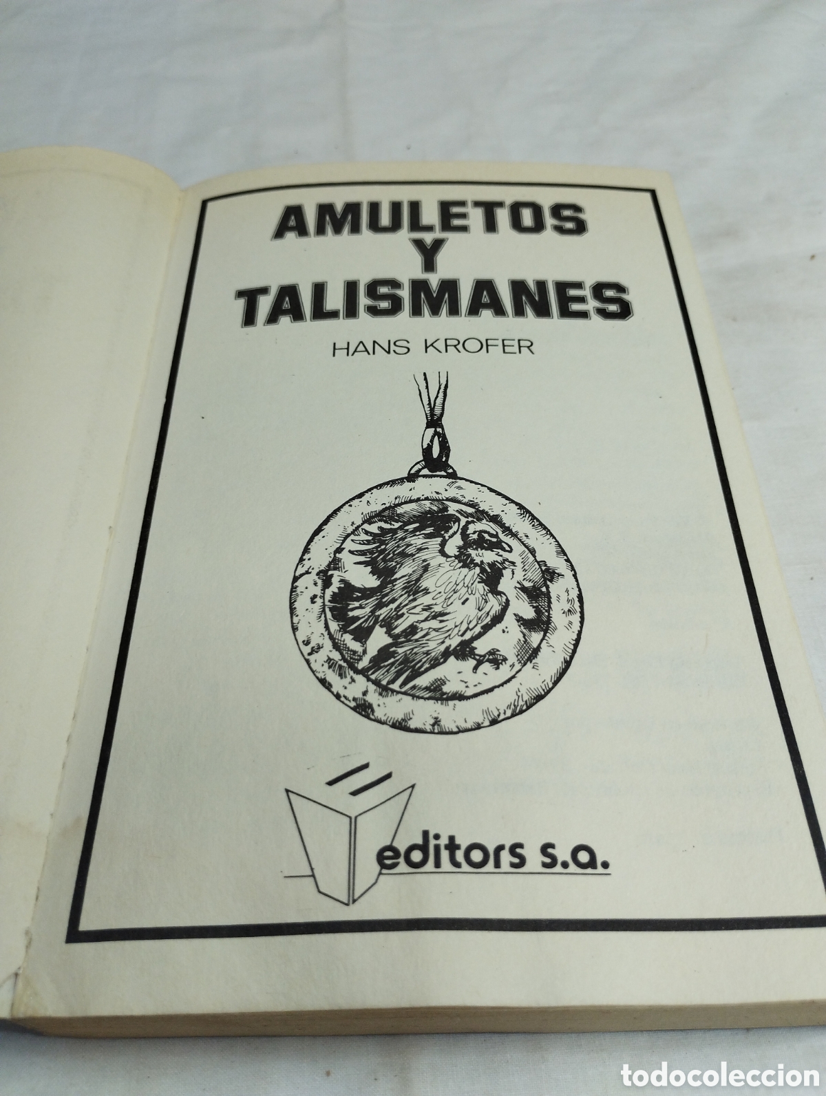 Libros de segunda mano: Amuletos y talismanes. Hans Krofer, 1994 KKB - Foto 3