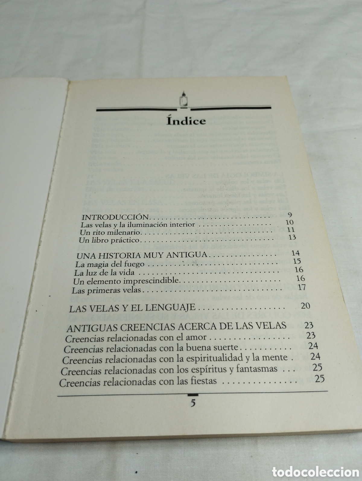 Libros de segunda mano: El lenguaje de las velas. Equipo de expertos Osiris KKB - Foto 3