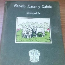 Libros de segunda mano: GANADO LANAR Y CABRIO POR SANTOS ARAN - BIBLIOTECA PECUARIA SANTOS ARAN...... ZXY