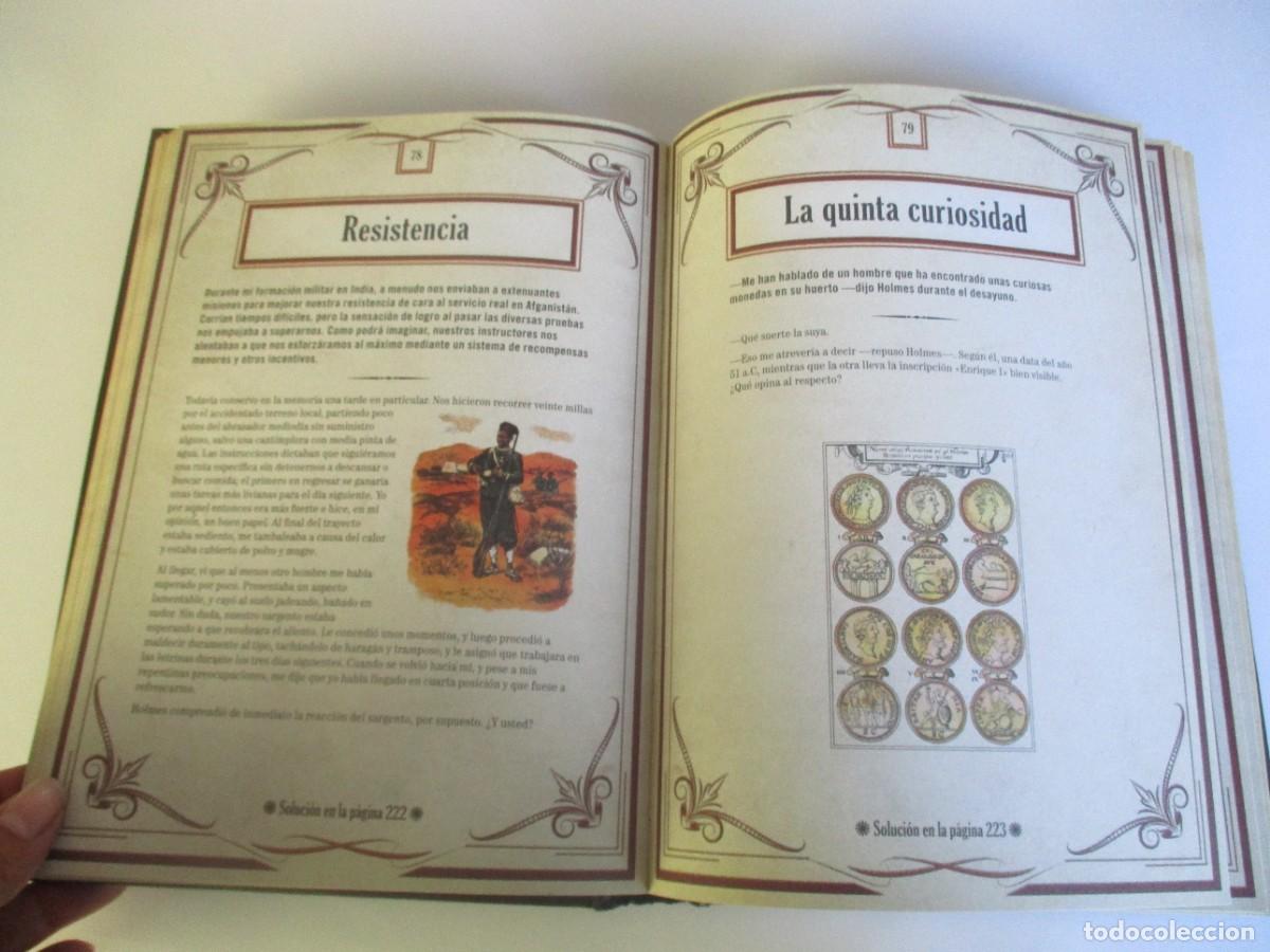 Libros de segunda mano: Dr, JOHN WATSON El libro de enigmas de Sherlock Holmes W20633 - Foto 4