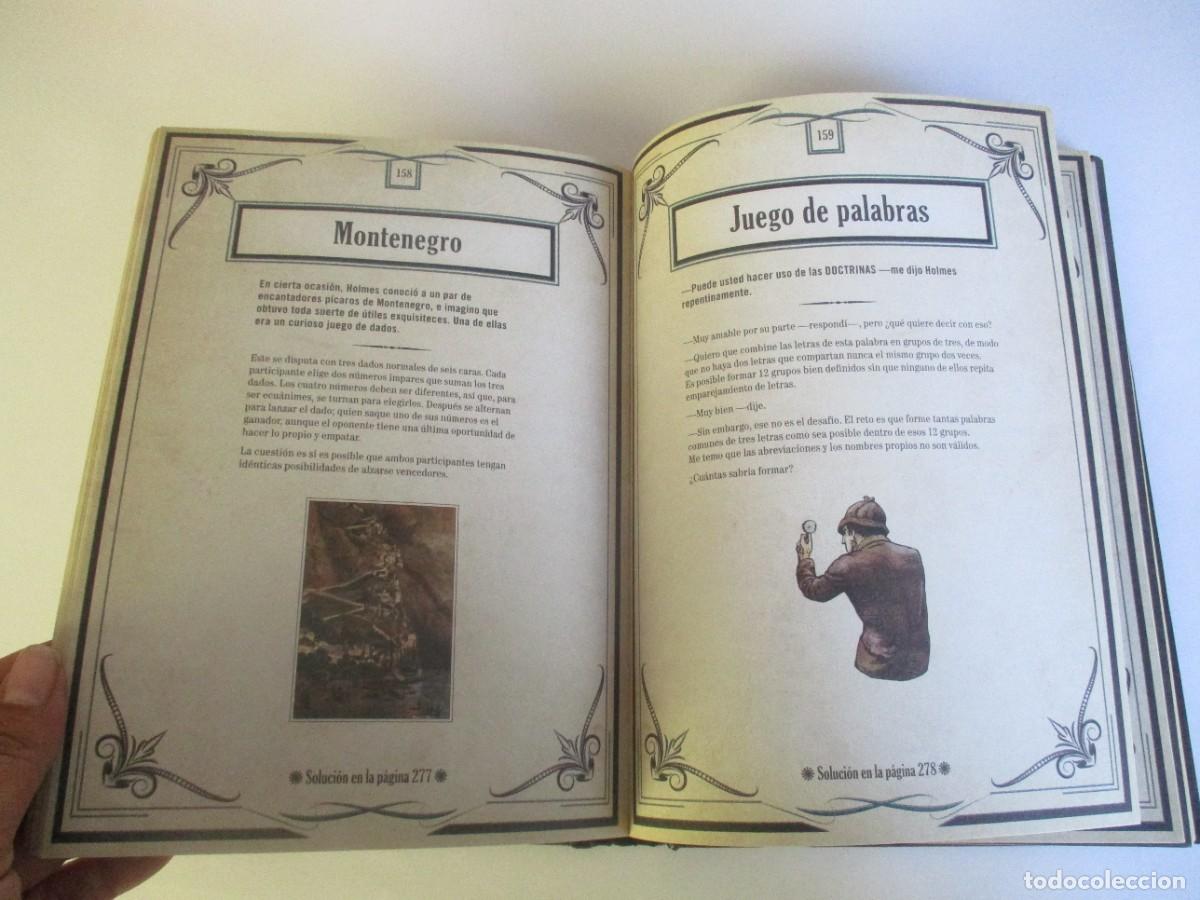 Libros de segunda mano: Dr, JOHN WATSON El libro de enigmas de Sherlock Holmes W20633 - Foto 5