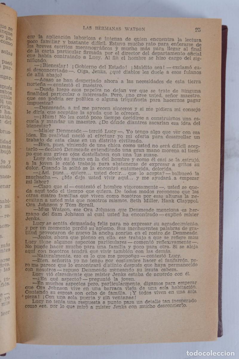 Libros de segunda mano: Las Hermanas Watson - Zane Grey - Ed. Bruguera, 1952 - Foto 9