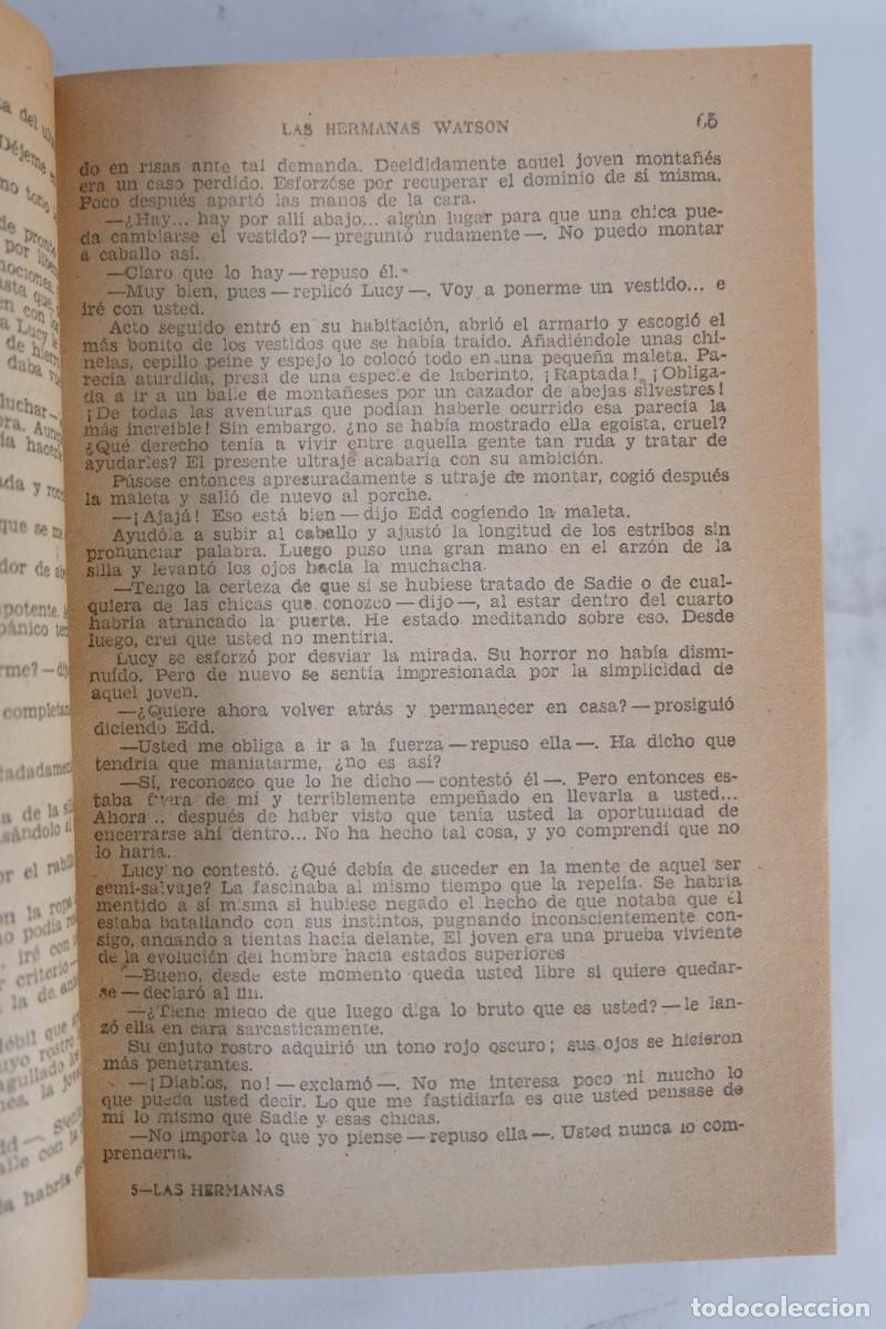 Libros de segunda mano: Las Hermanas Watson - Zane Grey - Ed. Bruguera, 1952 - Foto 10