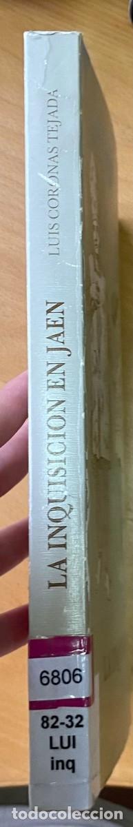 Libros de segunda mano: La inquisici&oacute;n en Ja&eacute;n, de Luis Coronas Tejada - Foto 2