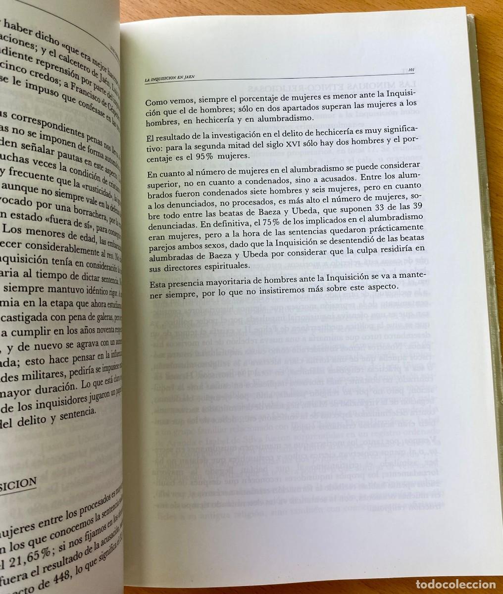 Libros de segunda mano: La inquisici&oacute;n en Ja&eacute;n, de Luis Coronas Tejada - Foto 3