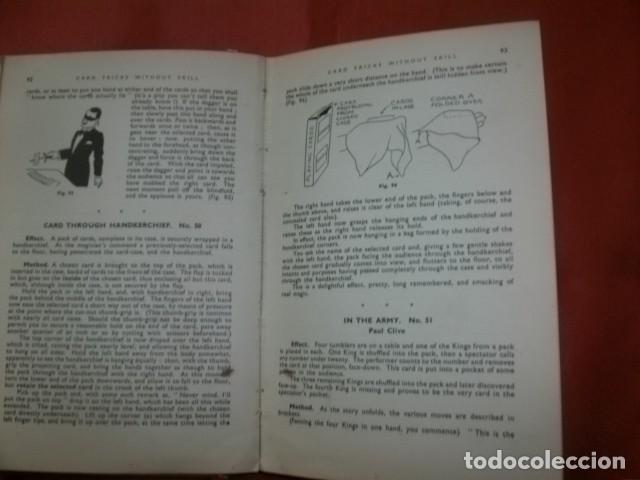 Libros de segunda mano: CARD TRICKS WITHOUT SKILL - PAUL CLIVE (MAGIA, ILUSIONISMO, PRESTIDIGITACI&Oacute;N) - Foto 4